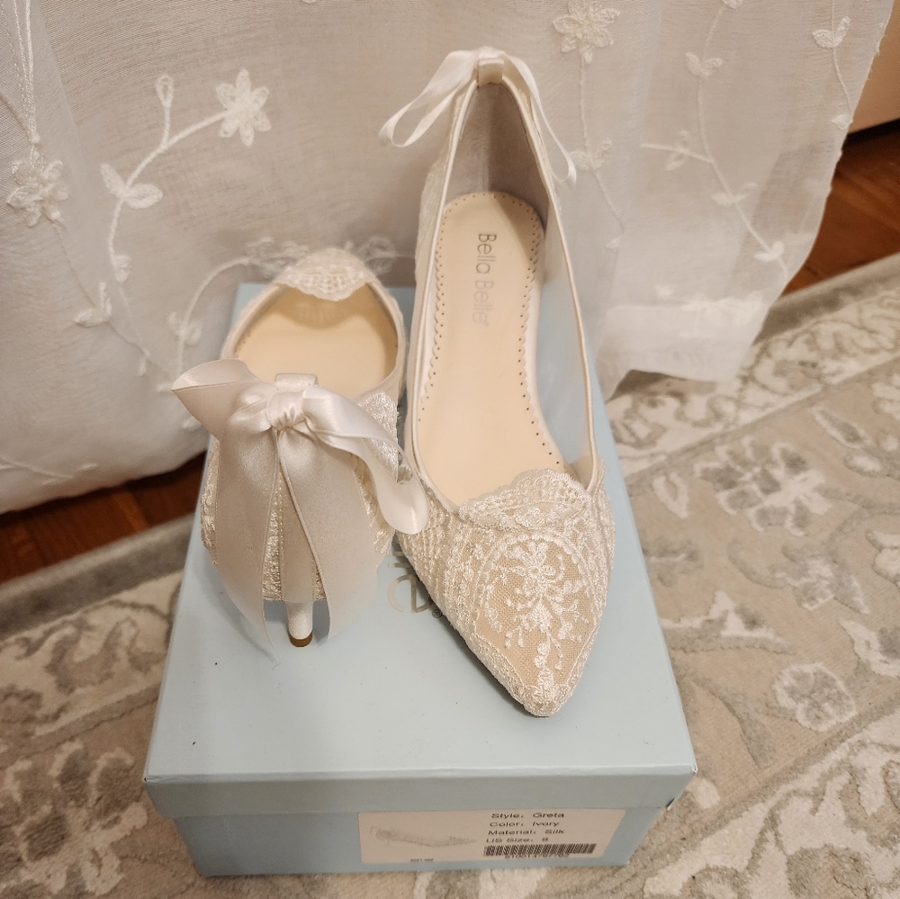 Bella Belle Greta Kitten Heels *Brand New*